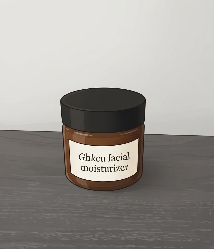 GHK-Cu Topical Moisturizer jar